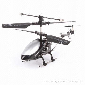 3.5CH Gyro Helicopter, Controlled by iPhone, Supports Legacy IR System, Comes in Compact Size